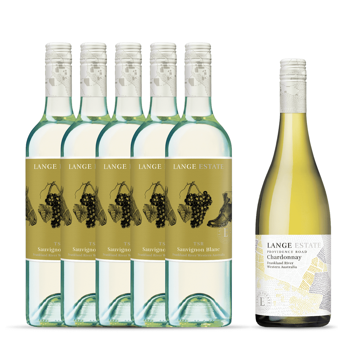 2026 TSR Sauvignon Blanc + Bonus Bottle (6pk) TSR Lange Estate Wines 5 x TSR Sauvignon Blanc + 1 Providence Road Chardonnay 
